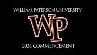 WPUNJ 2024 Undergraduate Commencement [upl. by Alleunam641]