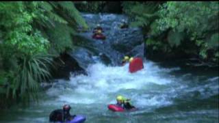 New Zealand White Water Sledging [upl. by Wendeline]