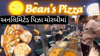 1 કલાક રાહ જોવી પડે અનલિમિટેડ પીઝા સાથે 40 થી વધારે ફૂડ ખાવા મળે મોરબી Mr Bean’s Pizza Morbi [upl. by Sachiko]