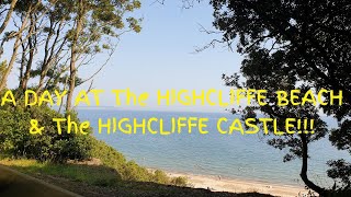 Bournemouth  Highcliffe beach amp castle Steamer point natural reserve [upl. by Brand749]