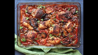 Kurdish tapsi stew with chicken  kurdisk kycklinggryta ”tapsi” [upl. by Gasparo]