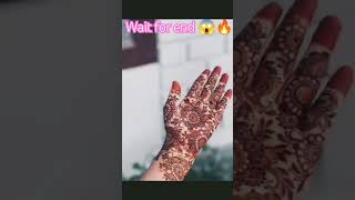 Black finger design mehandi 2024ka viral video simple finger hand design youtubeshorts instagram [upl. by Dannica]