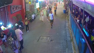 Rush Hour TimeLapse in HD  Soi Green Mango  Chaweng  Koh Samui  Thailand  1920082022 [upl. by Noryd]