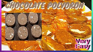 How to Make Chocolate Polvoron Very Easy and Budget Friendly [upl. by Annatsirhc168]