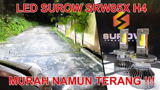 Review LED Surow SRW85X H4 120W [upl. by Sankey]