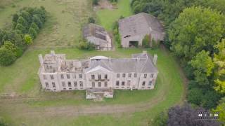 Abandoned Chateau from the sky Normandy France Drone [upl. by Aihsiek]