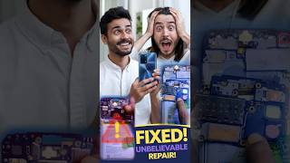 Oppo A54 badly damaged motherboard repaired minivlog shorts dailyminivlog viral youtubeshorts [upl. by Einyaj]