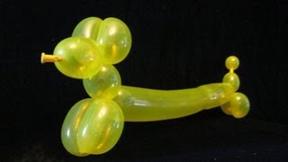 How to make a balloon Sausage Dog [upl. by Darrelle]