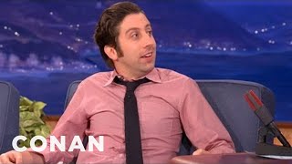 Simon Helberg Explains The quotStool Phasequot  CONAN on TBS [upl. by Garrik207]