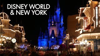 Disney World Orlando amp New York Holiday 4K [upl. by Ahsertal]