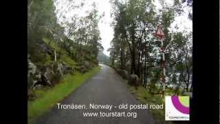 Tronåsen Norway  old postal road [upl. by Warthman647]