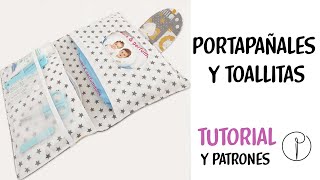 Cómo hacer un Portapañales y Potatoallitas Patrón Gratis DIY [upl. by Brufsky311]