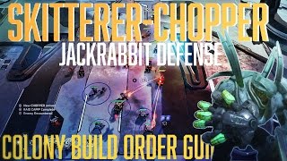 Halo Wars 2 SkittererChopper Defensive Build with Colony DLC [upl. by Ranice]