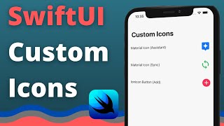 SwiftUI Custom Icons amp Buttons Xcode 12 SwiftUI 2 2021  IOS Development [upl. by Lorna627]