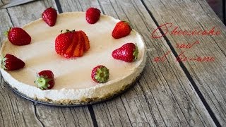 Cheesecake raw al limone vegan crudista [upl. by Lorrac]