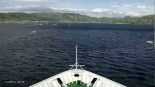 Hurtigruten Minutt for Minutt  the complete voyage in 37 minutes [upl. by Margarita274]