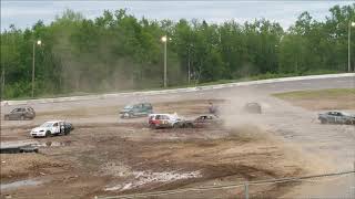 Full Demo Derby June19 Speedway Miramichi [upl. by Ahsetal]