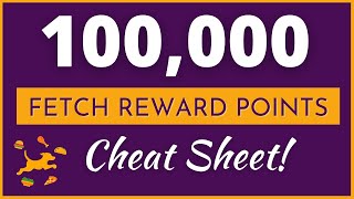 Fast Way to Get 100000 Points on Fetch Rewards App  How I Did It [upl. by Annahc13]