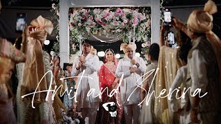 Amit and Sherina Khao Lak Thailand Wedding SDE SherWaniReady [upl. by Ylatan]