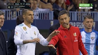 Dani Ceballos vs Malaga Away 15042018 HD 720p By OG2PROD [upl. by Akcirehs979]