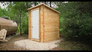 Biolan Composting Toilet Cabin [upl. by Keele]