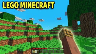 Minecraft ale ŚWIAT WYGLĄDA JAK LEGO [upl. by Nnyleahs]