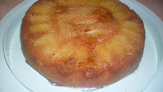 Comment faire un gâteau renversé aux pommes caramélisé très facilement [upl. by Ellesij]