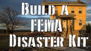 Build a FEMA Disaster Kit Federal Emergency Management Agency [upl. by Bohon]