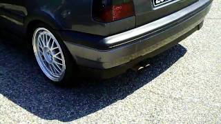 Golf mk3 VR6 exhaust [upl. by Pippo683]