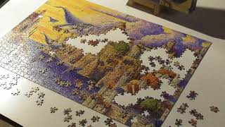 Puzzle Time Lapse The farthest bay Castorland 1000 [upl. by Wilkey]