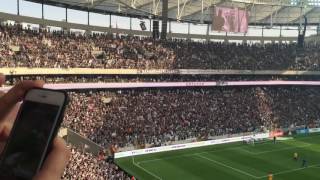 Besiktas Sampiyonluk Maci Oncesi Vodafone Arena Tezahuratlar [upl. by Dloreh]