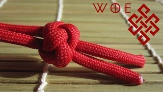 How to Tie the Ideal Paracord Lanyard Knot Two Strand Diamond Knot [upl. by Brennan]