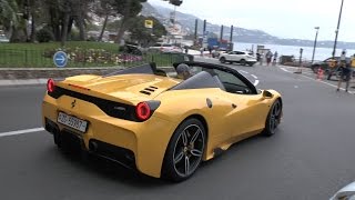 NOVITEC 458 Speciale Aperta Sounds in Monaco [upl. by Arda]