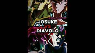 Josuke Higashikata Vs Diavolo edit jojo anime diavolo josuke 1v1 vs amv manga fyp debate [upl. by Nalra]