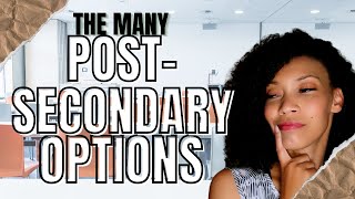 The Many PostSecondary Options for High School Students [upl. by Annaor259]