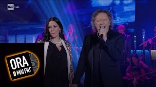 Jessica Morlacchi canta quotNoi due nel mondo e nellanimaquot  Ora o mai più 26012019 [upl. by Dnomse922]