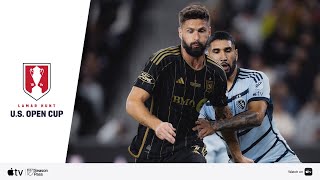 US Open Cup  LAFC vs Sporting Kansas City  Full Match Highlights [upl. by Suollecram938]