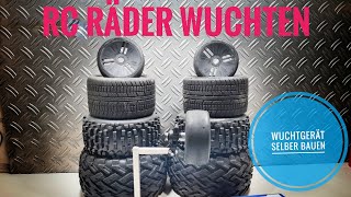 RC Räder wuchten wuchtgerät selber bauen [upl. by Edahc]