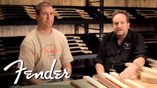 Selecting a Neck  Fender Custom Shop  Fender [upl. by Airyt]