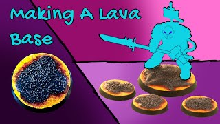 How to Make Flowing Lava BASES  FAST CHEAP and EASY [upl. by Cusick]