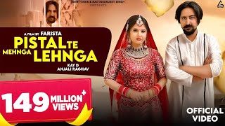 Pistal Te Mehnga Lehnga Official Video  Kay D  Anjali Raghav  Vinod  Haryanvi Song [upl. by Yerhcaz]