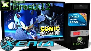 XENIA DX12 Xbox 360  Sonic Unleashed Gameplay DirectX 12 api 3 [upl. by Asselem]