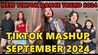 TIKTOK DANCE MASHUP SEPTEMBER 2024  TIKTOK DANCE TREND 2024 [upl. by Allenrad]