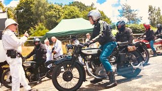 BROOKLANDS MUSEUM Motorcycle Day 2024  Velocette BSA Vincent HRD Rex Acme AKD Norton TRIUMPH Rudge [upl. by Janeen]