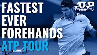 Fastest EVER ATP Forehands ⚡️ [upl. by Hinda]