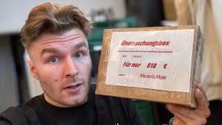 818€ MediaMarkt MYSTERY BOX UNBOXING [upl. by Elladine949]