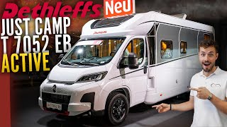 Dethleffs Just Camp Active 7052 EB  Unglaubliches Paket 🤯  Caravan Salon Düsseldorf 2024 [upl. by Polak685]