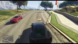 Grand Theft Auto V Lampadati Furore GT super car  story mode [upl. by Nailij]