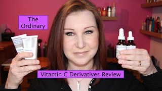 The Ordinary Skincare  Vitamin C amp Derivatives  Review [upl. by Animehliw870]