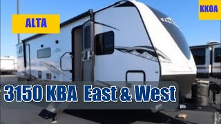 AMAZING FLOOR PLAN CHECK THIS OUT 2023 EAST TO WEST ALTA 3150 KBH TRAVEL TRAILER OVERVIEW [upl. by Dunston]